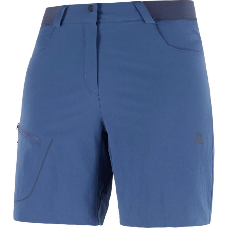 Salomon Wayfarer Women's Running Shorts Navy | CA 21Z89